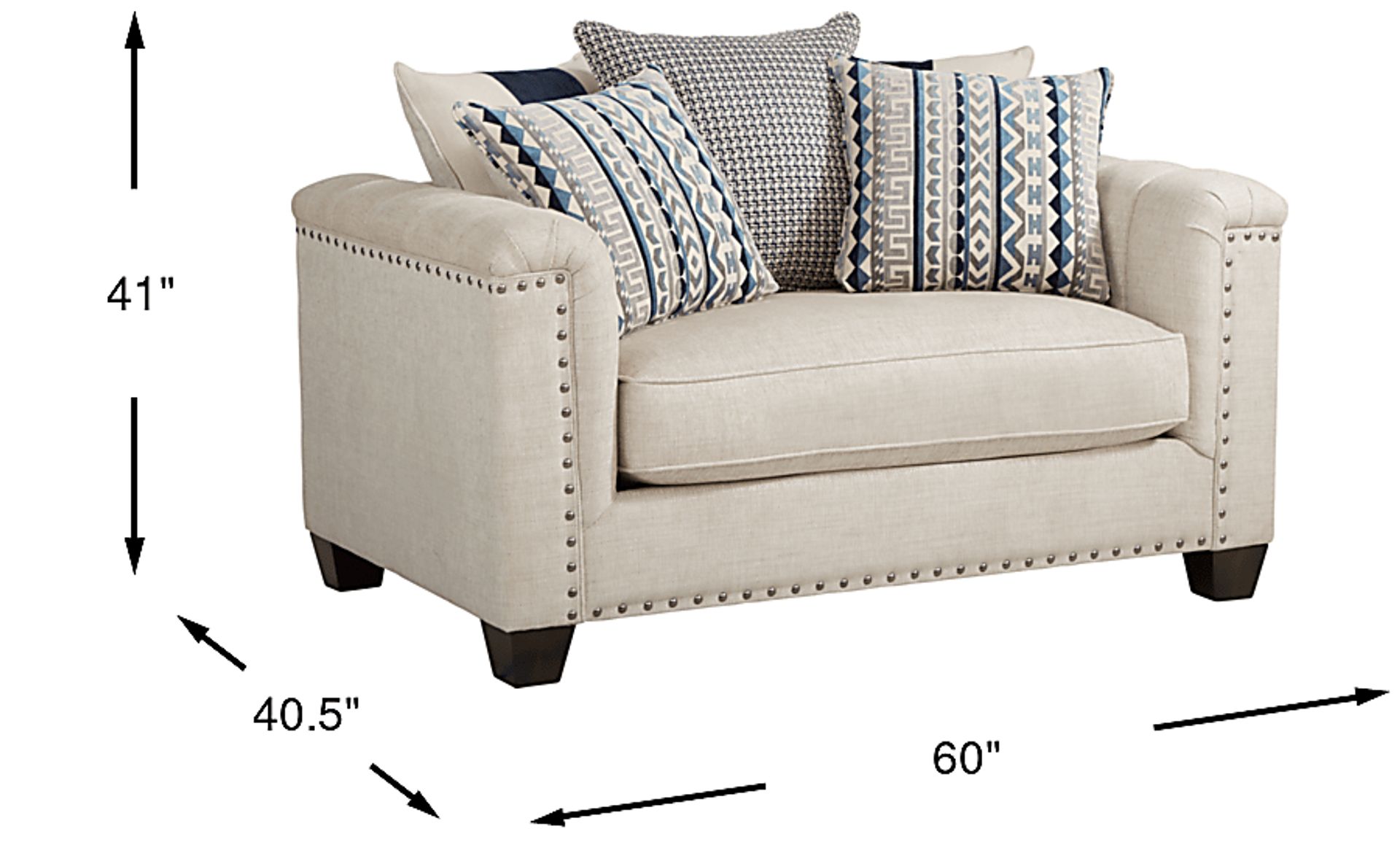 Dimension Image. Please refer to the Dimension Tab on this page for dimension details.