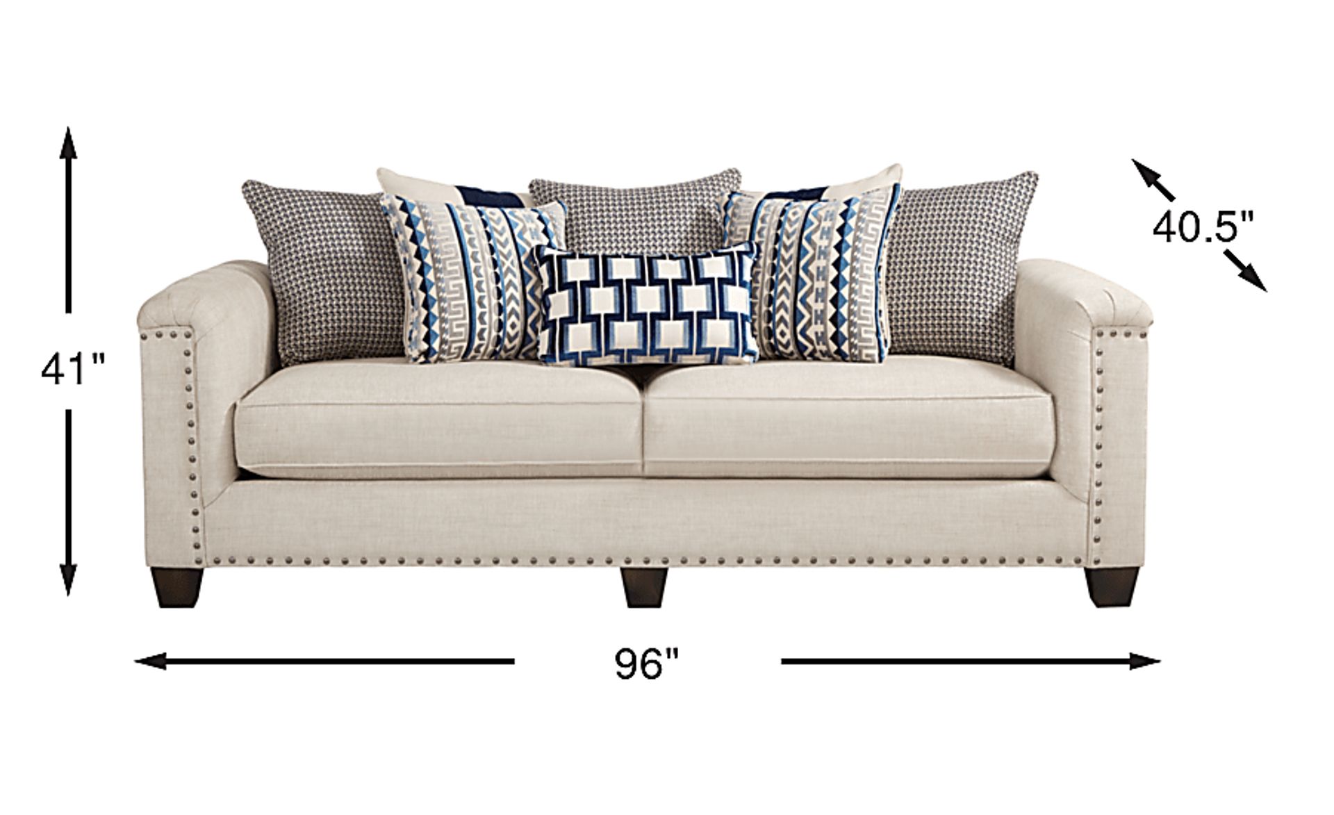 Dimension Image. Please refer to the Dimension Tab on this page for dimension details.