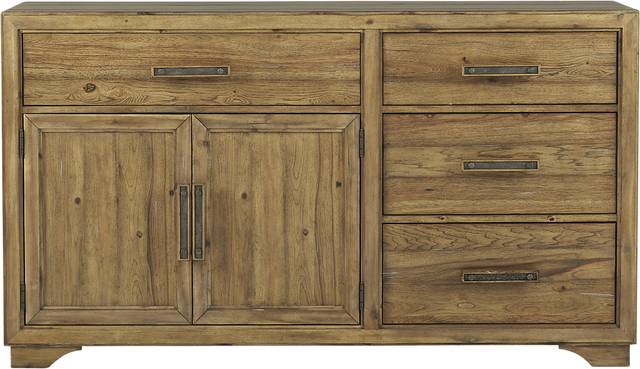 Cindy Crawford Home Aspen Lakes Hickory 7 Pc King Upholstered Bedroom - Thumbnail - Image 3