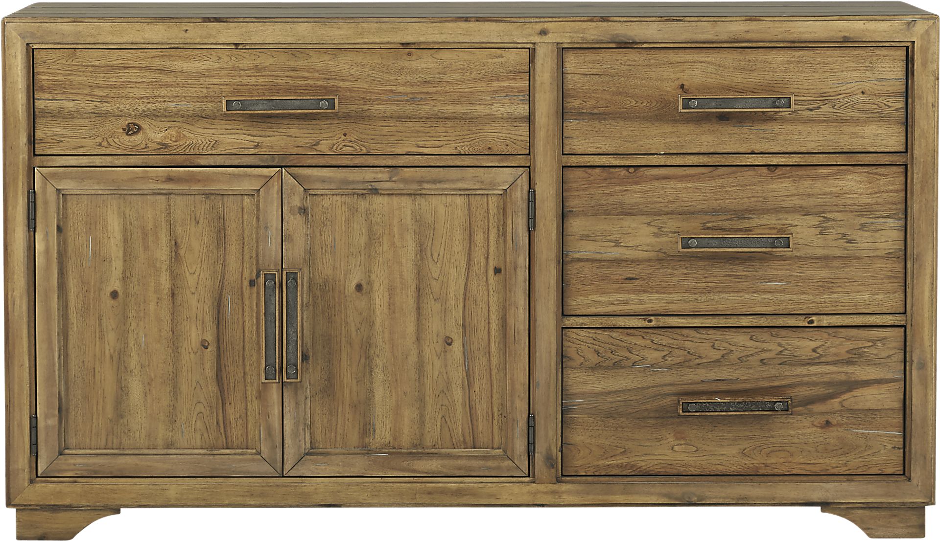 Cindy Crawford Home Aspen Lakes Hickory 7 Pc King Upholstered Bedroom - Image 3