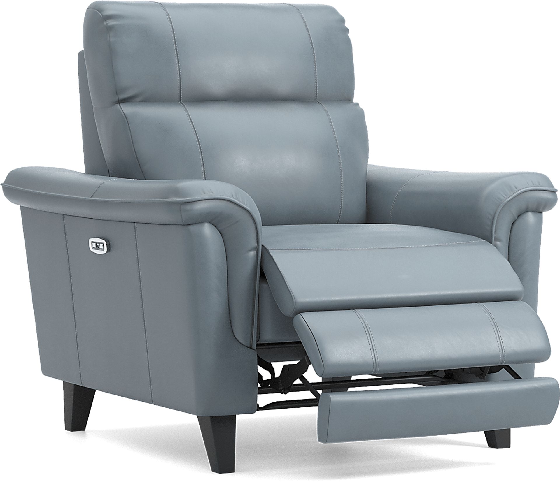 Avezzano Blue Dual Power Recliner - Image 2