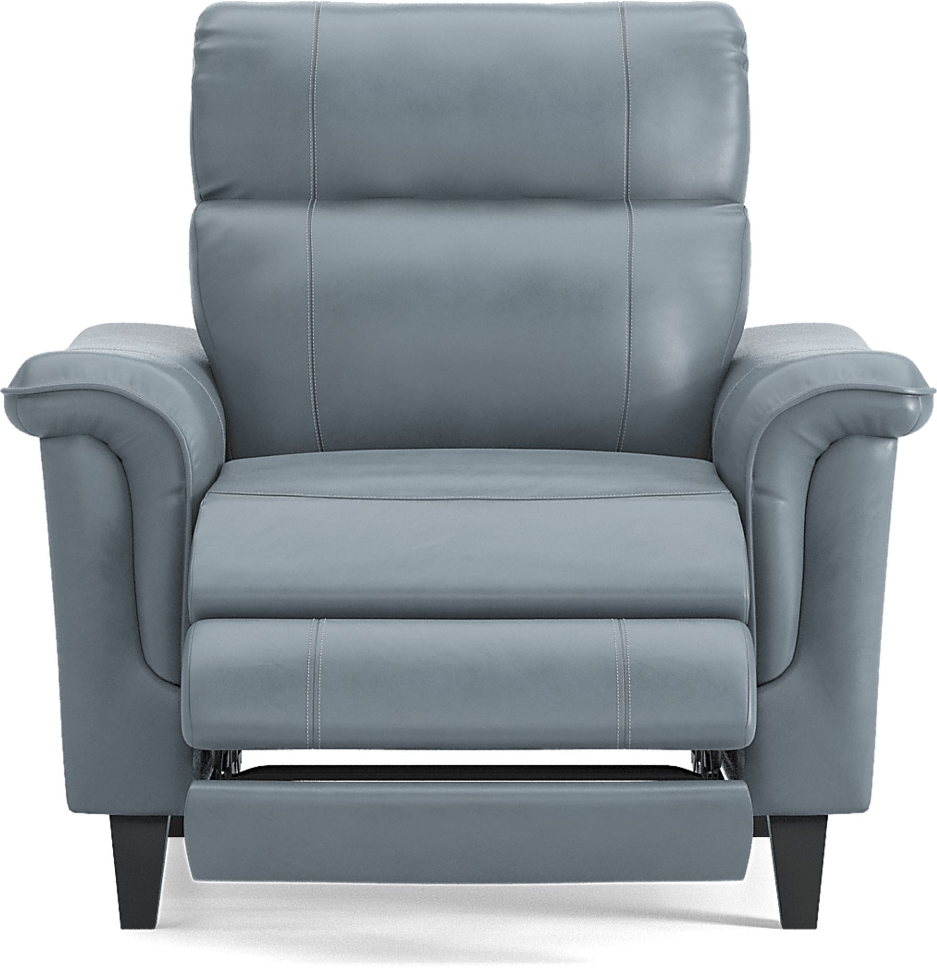 Avezzano Blue Dual Power Recliner - Image 4