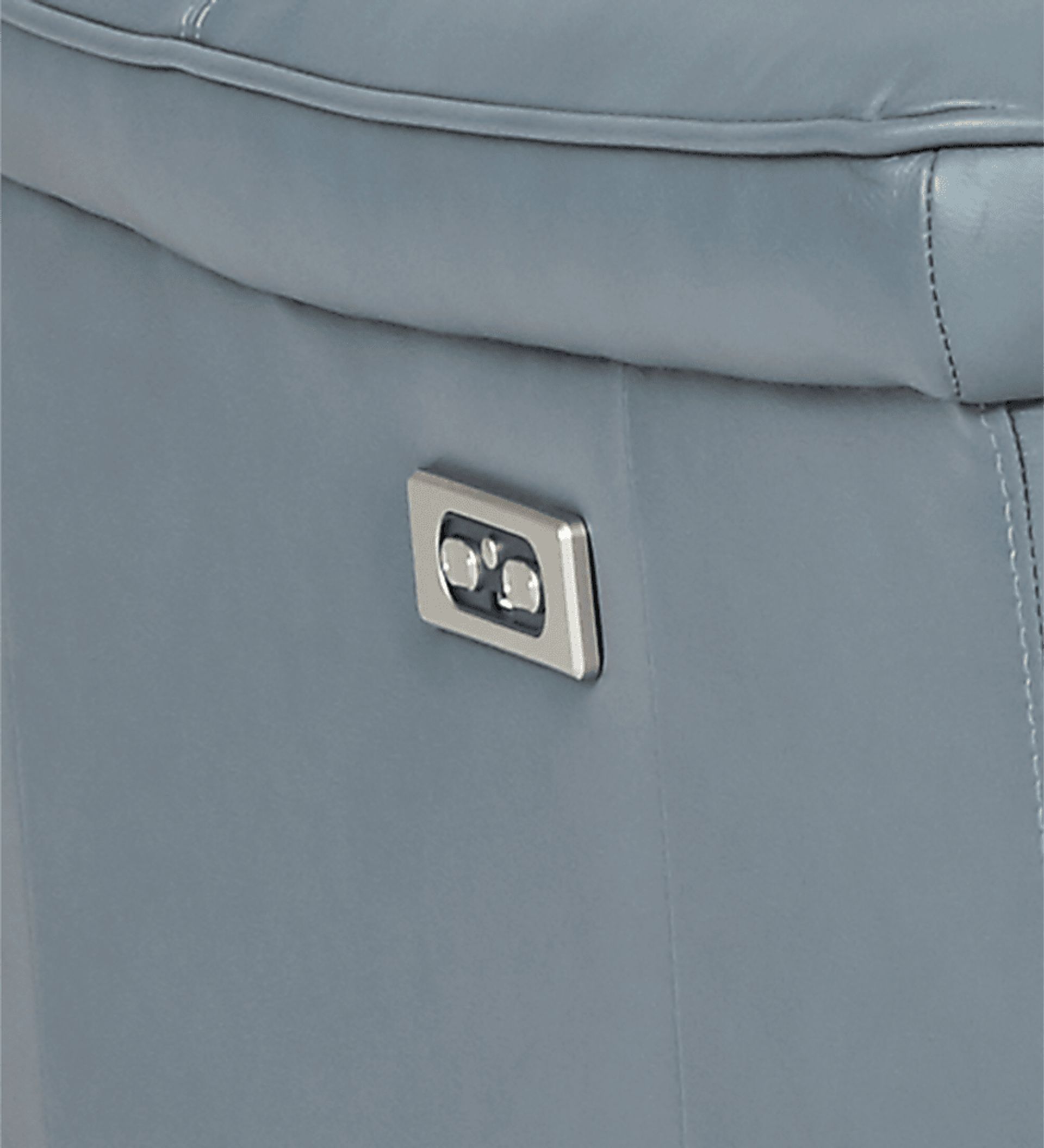 Avezzano Blue Dual Power Recliner - Image 7