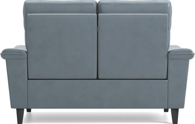 Cindy Crawford Home Avezzano Blue 3 Pc Leather Living Room with Dual Power Reclining Sofa - Thumbnail - Image 11