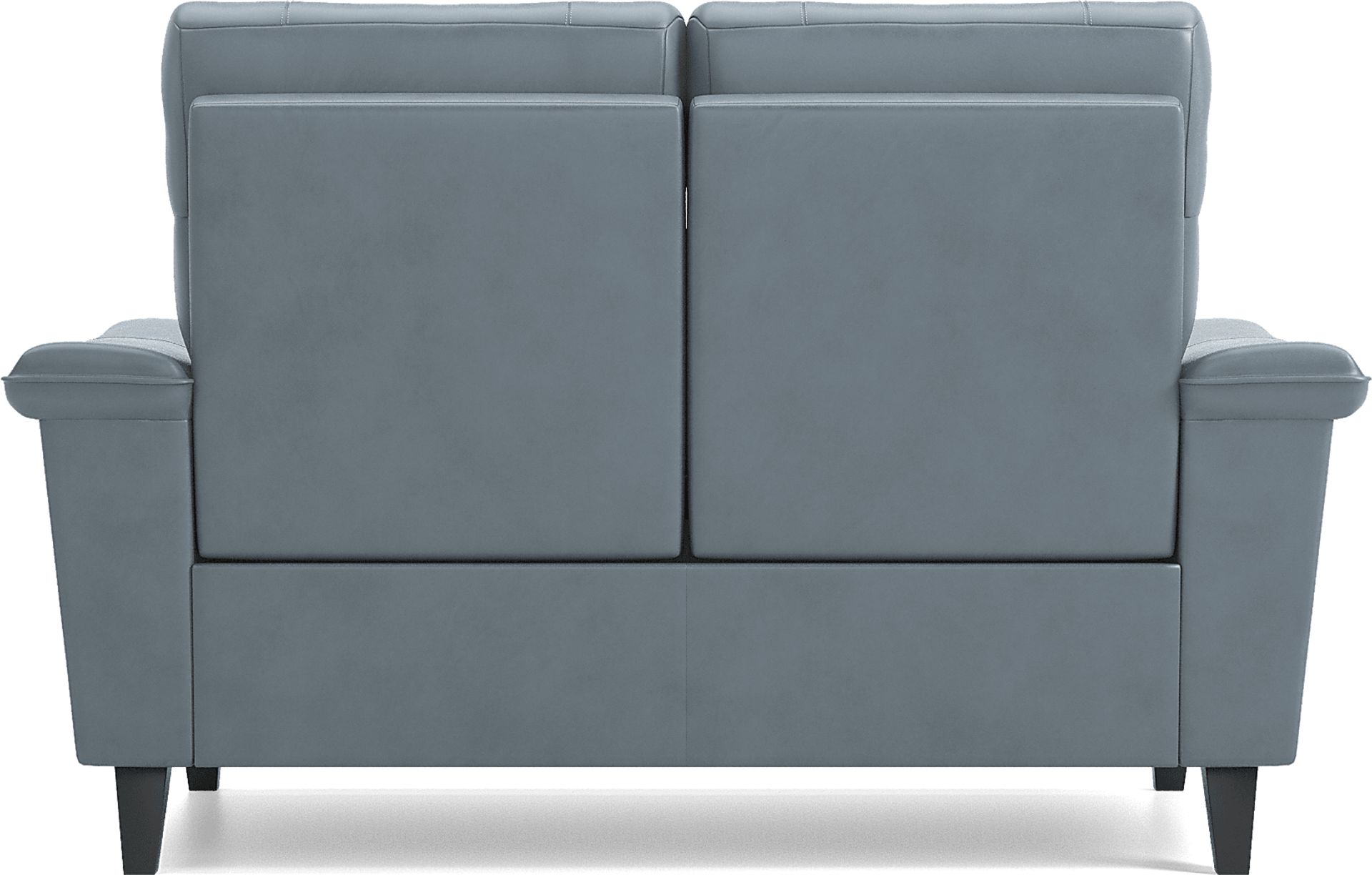 Cindy Crawford Home Avezzano Blue 7 Pc Leather Living Room with Dual Power Reclining Sofa - Image 11