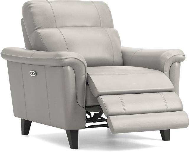 Cindy Crawford Home Avezzano Stone Dual Power Recliner - Thumbnail - Image 2