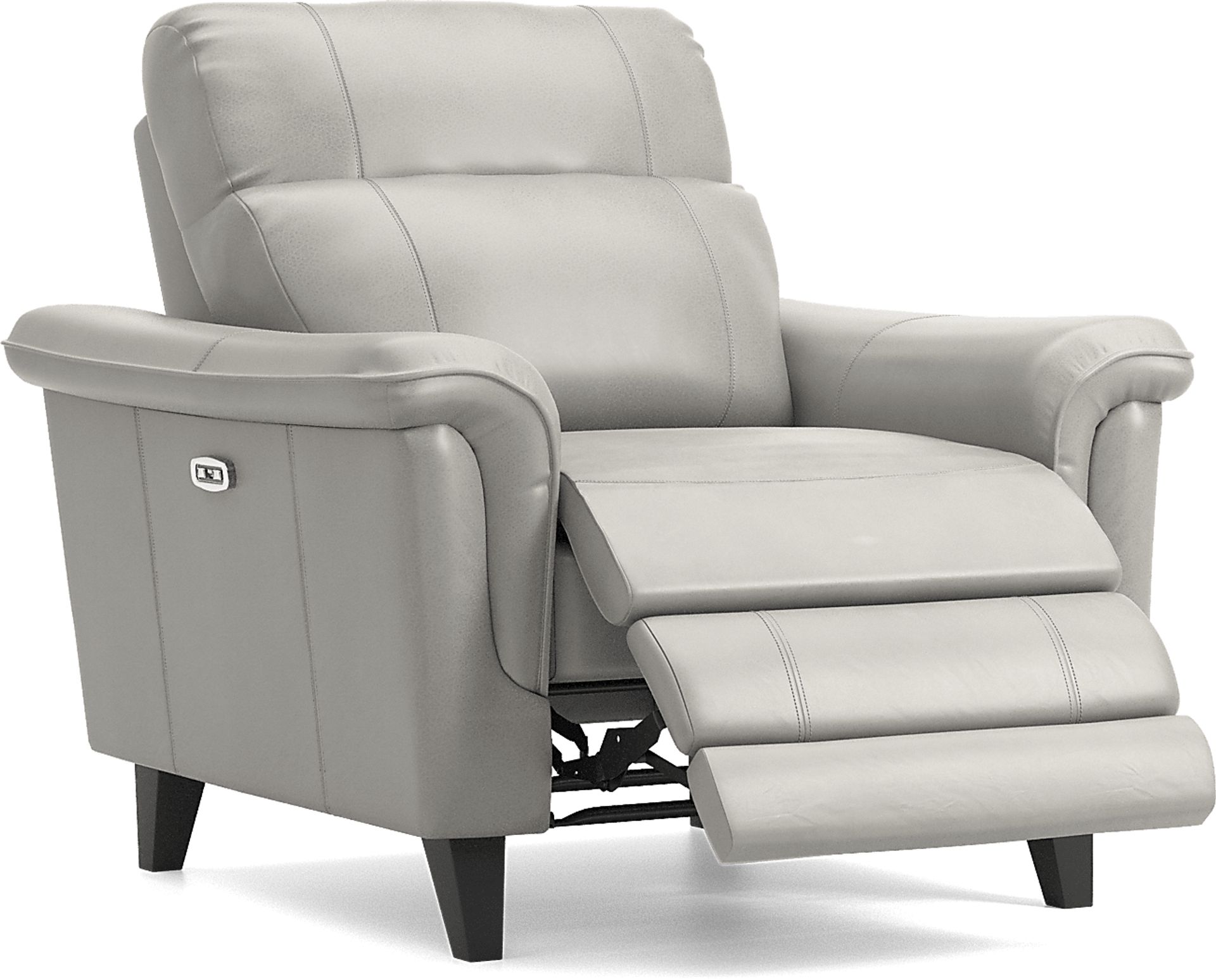 Cindy Crawford Home Avezzano Stone Dual Power Recliner - Image 2