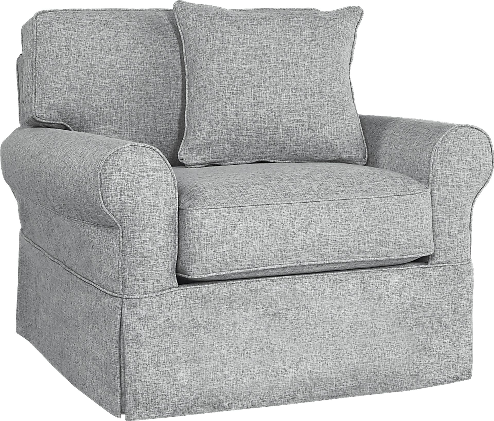 Cindy Crawford Home Beachside Ash Textured Chair - Image 2