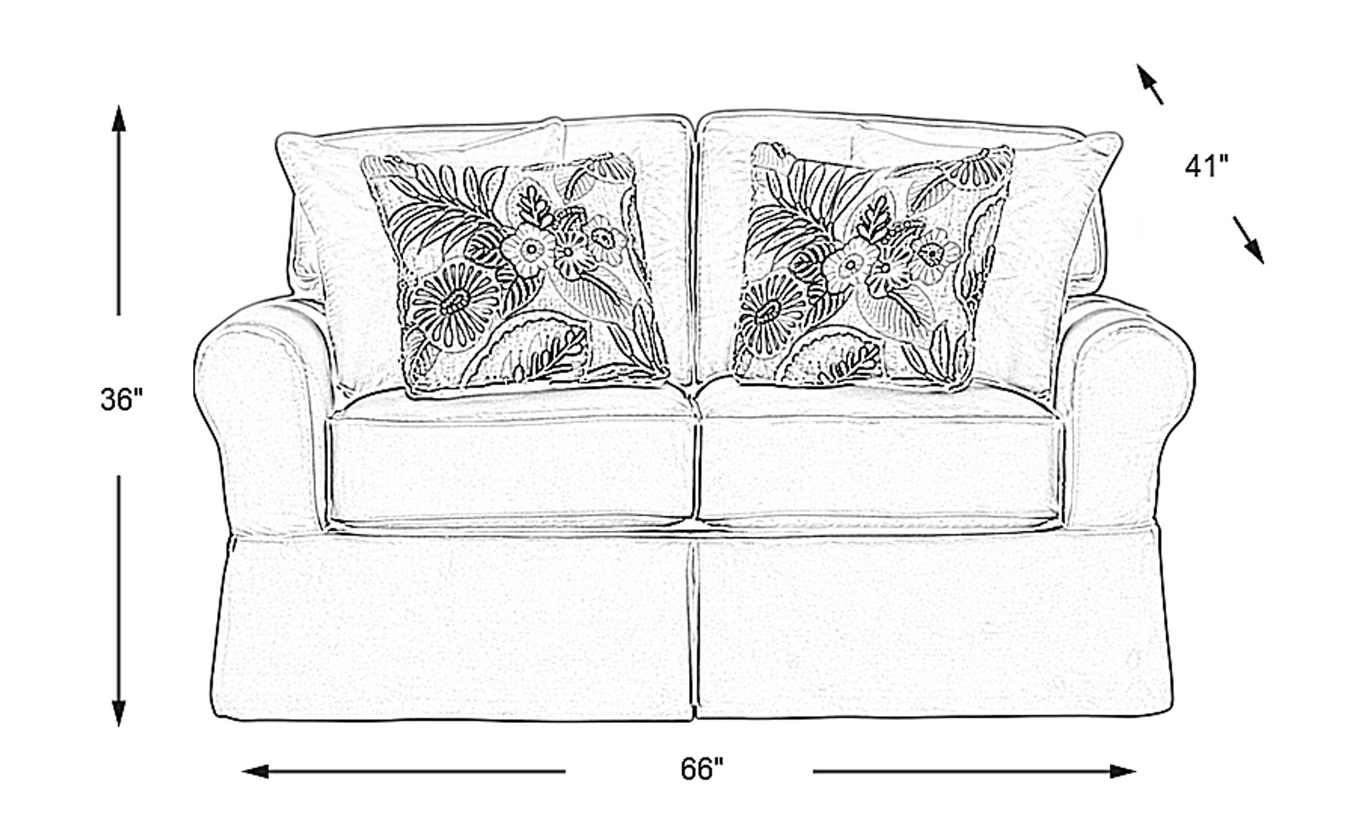 Dimension Image. Please refer to the Dimension Tab on this page for dimension details.