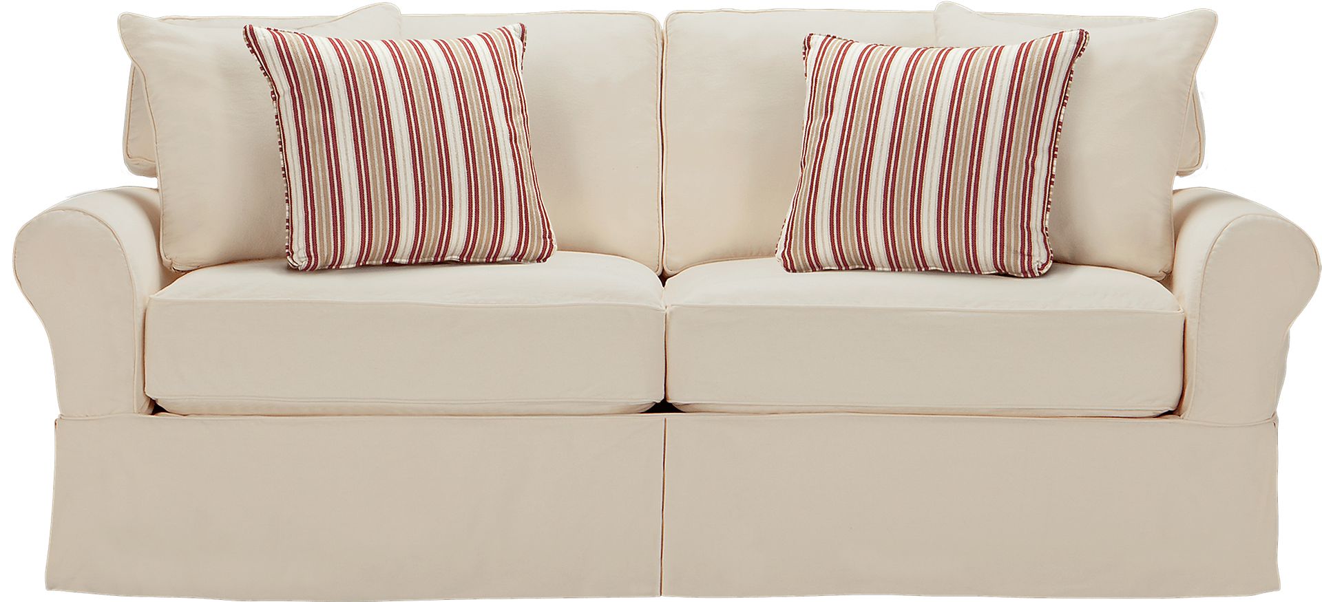 Cindy Crawford Home Beachside Natural Denim Sofa - Image 1