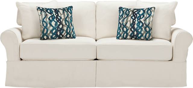 Cindy Crawford Home Beachside Natural Sofa - Thumbnail - Image 1