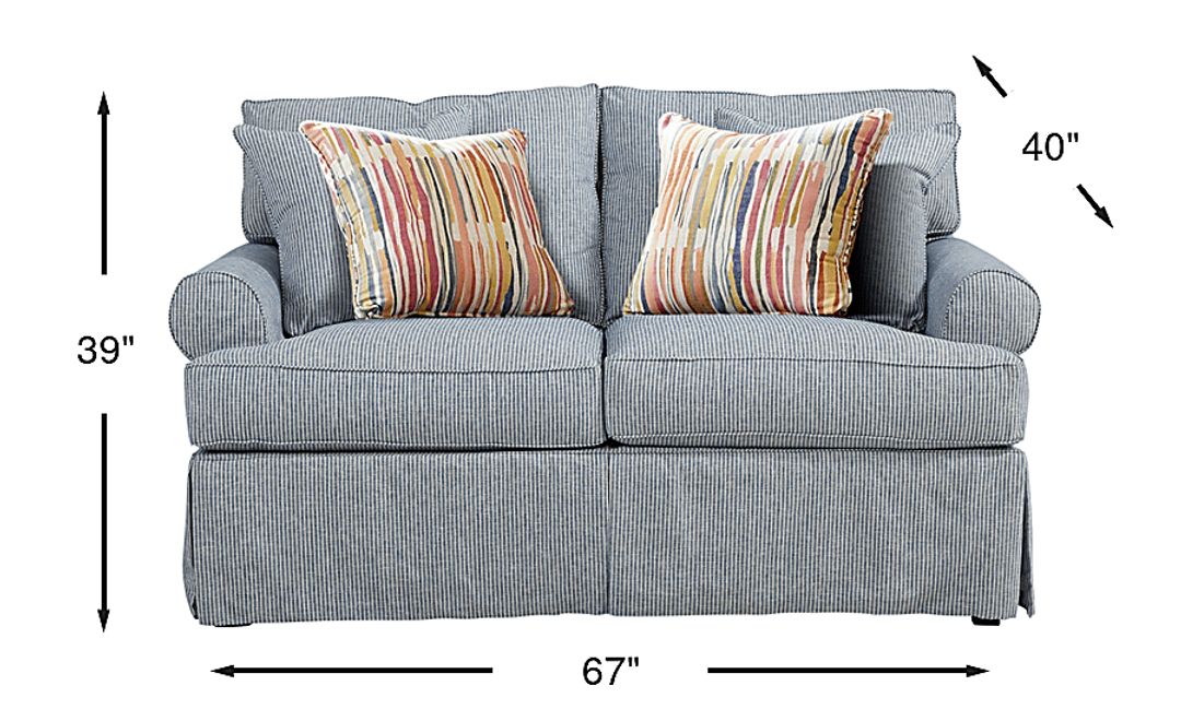 Beachside Walk Loveseat