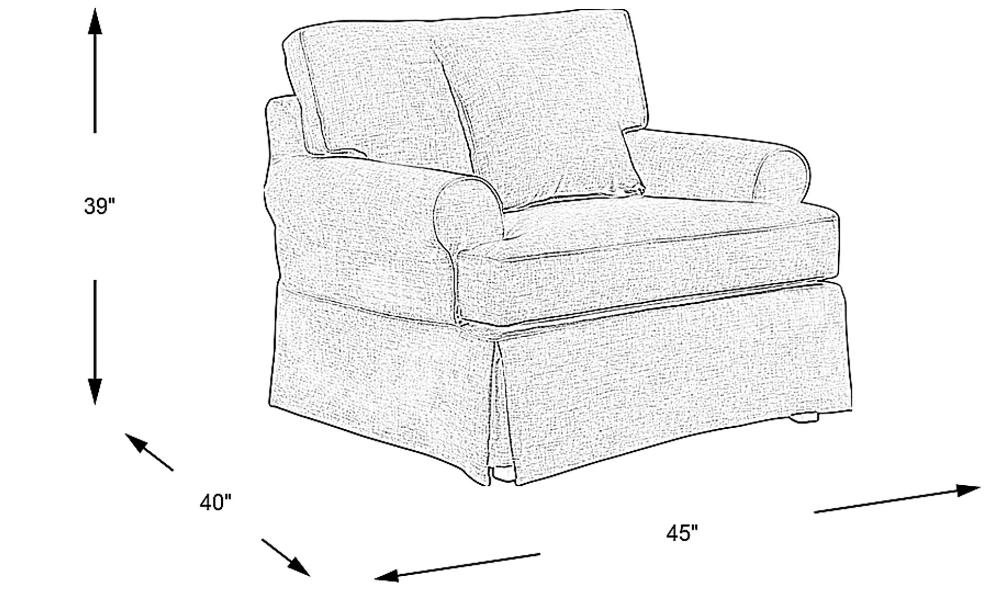 Dimension Image. Please refer to the Dimension Tab on this page for dimension details.