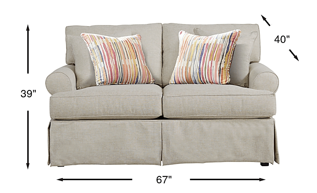 Beachside Walk Loveseat