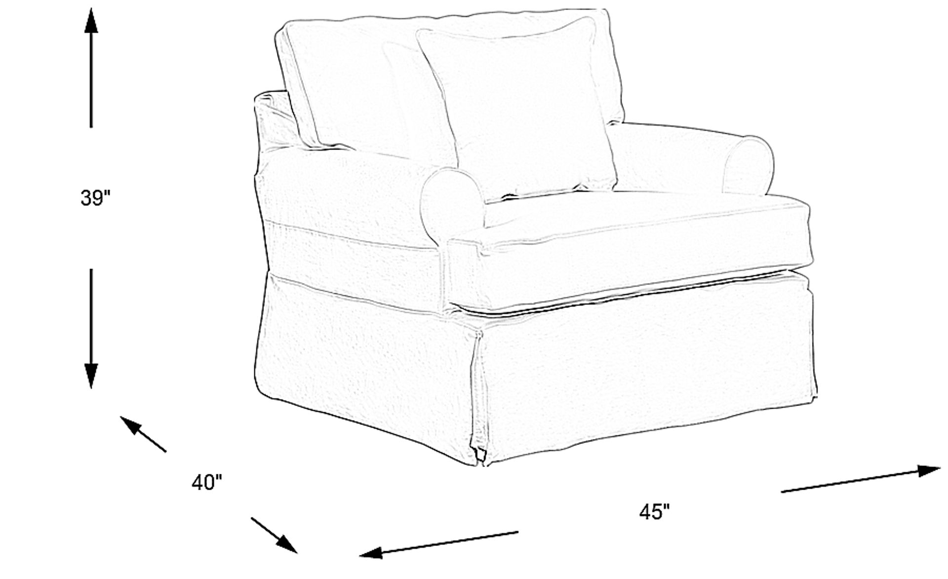 Dimension Image. Please refer to the Dimension Tab on this page for dimension details.