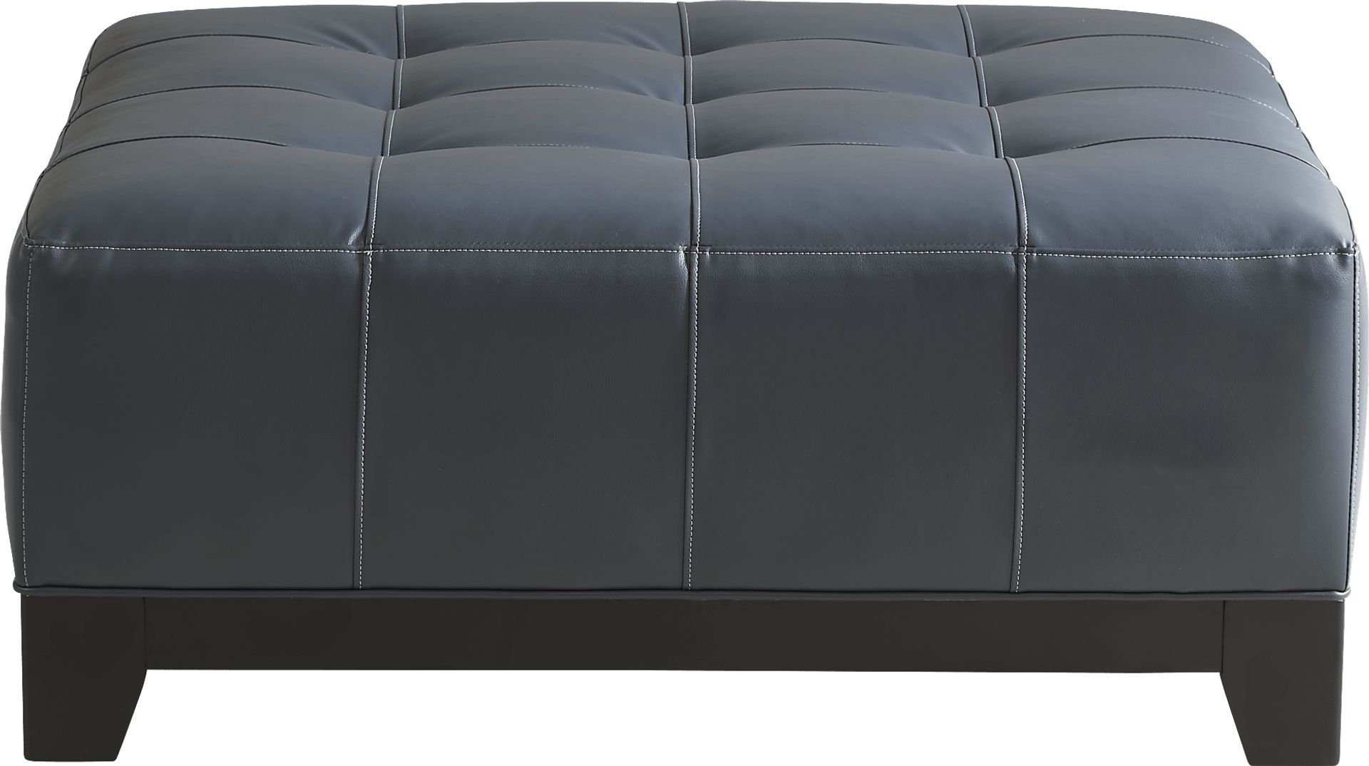 Bedford Park Blue Cocktail Ottoman - Image 2
