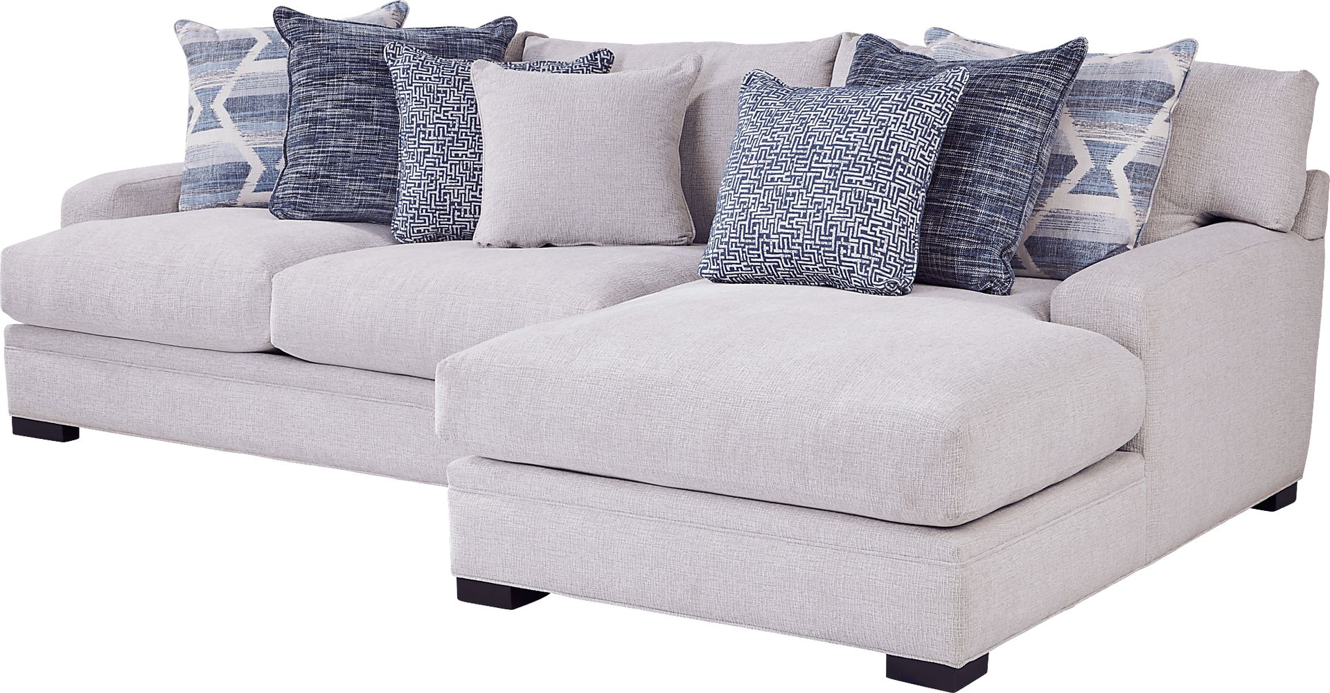 Bedford Park Ivory 2 Pc Sectional - Image 1