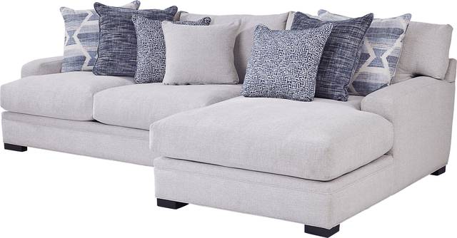 Bedford Park Ivory 2 Pc Sectional - Thumbnail - Image 1
