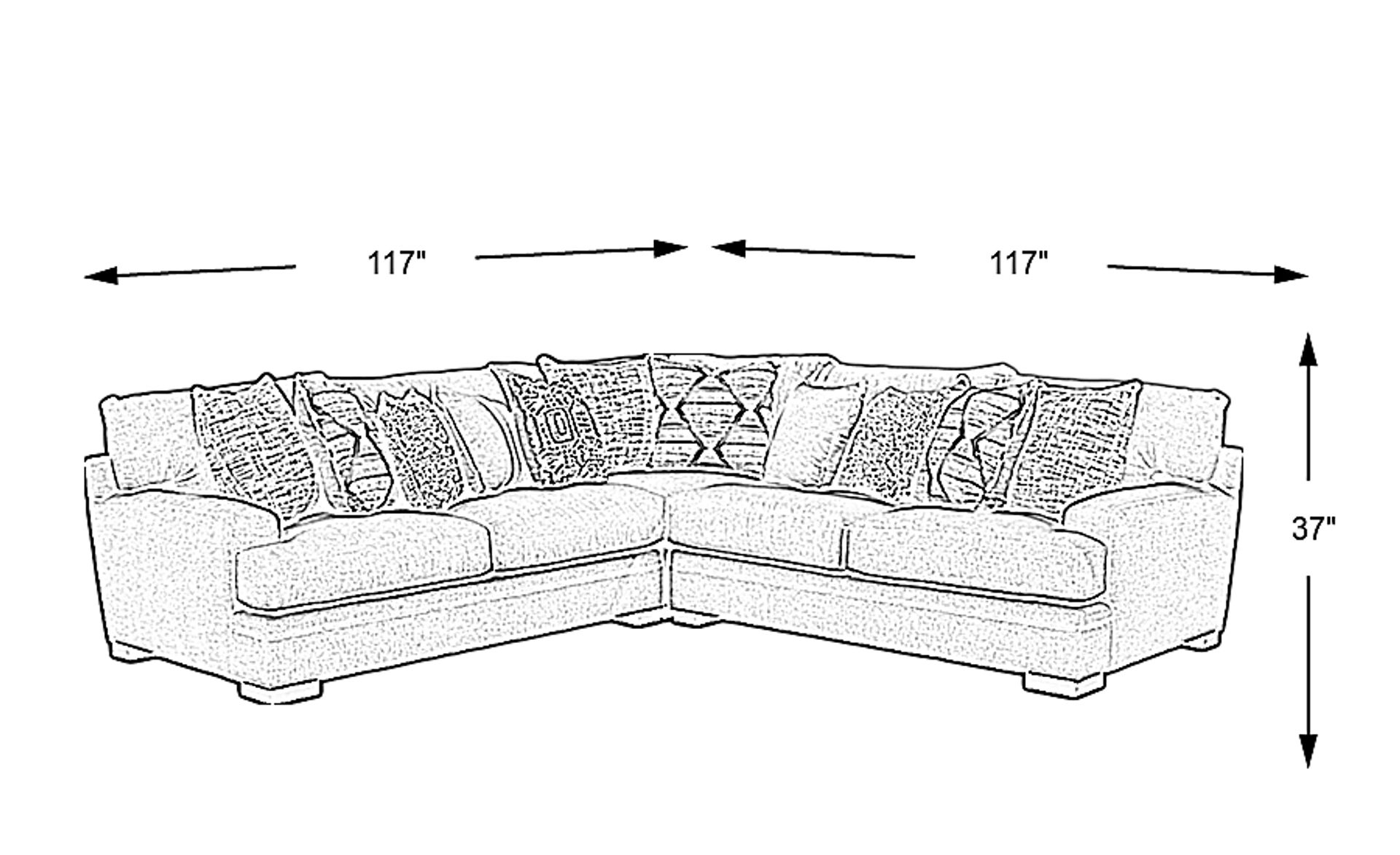 Dimension Image. Please refer to the Dimension Tab on this page for dimension details.