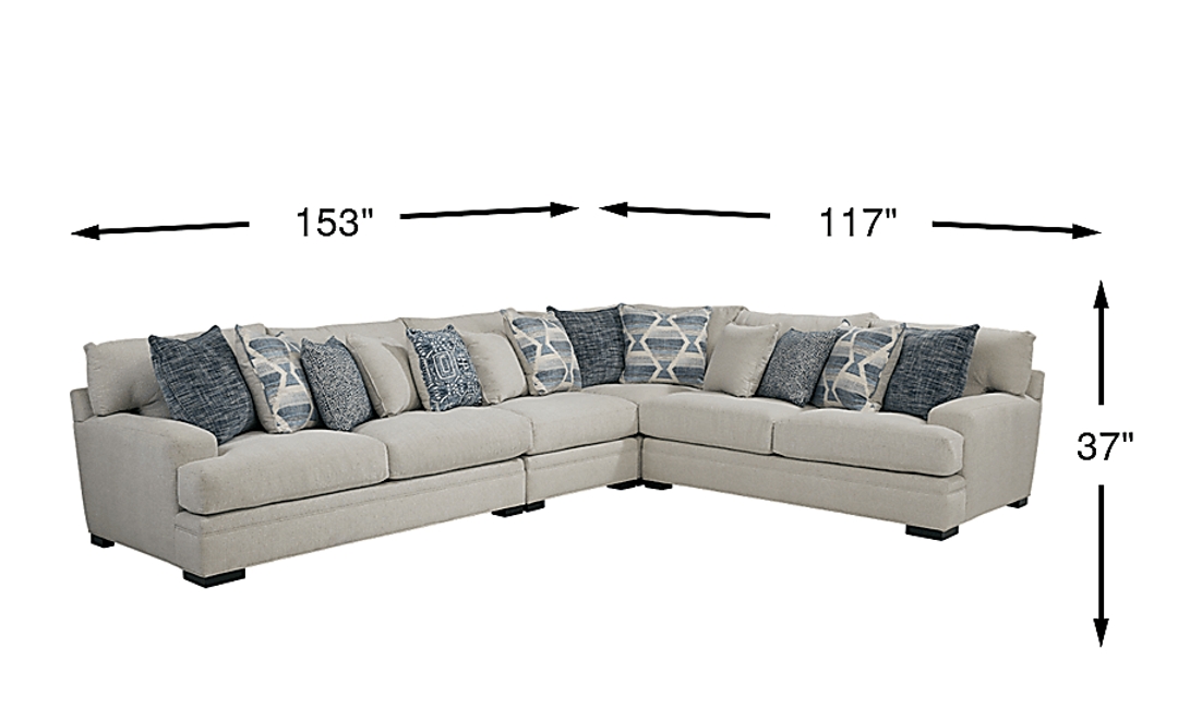 Bedford Park 4 Pc Sectional