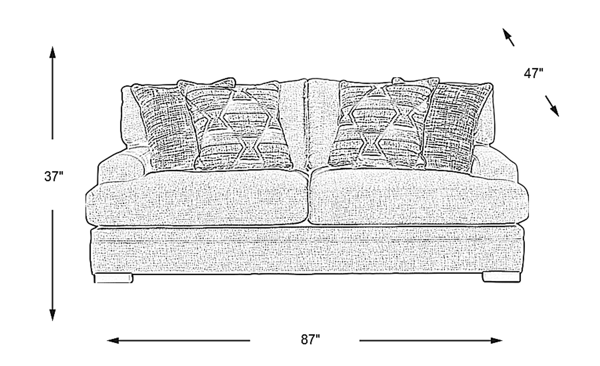 Dimension Image. Please refer to the Dimension Tab on this page for dimension details.