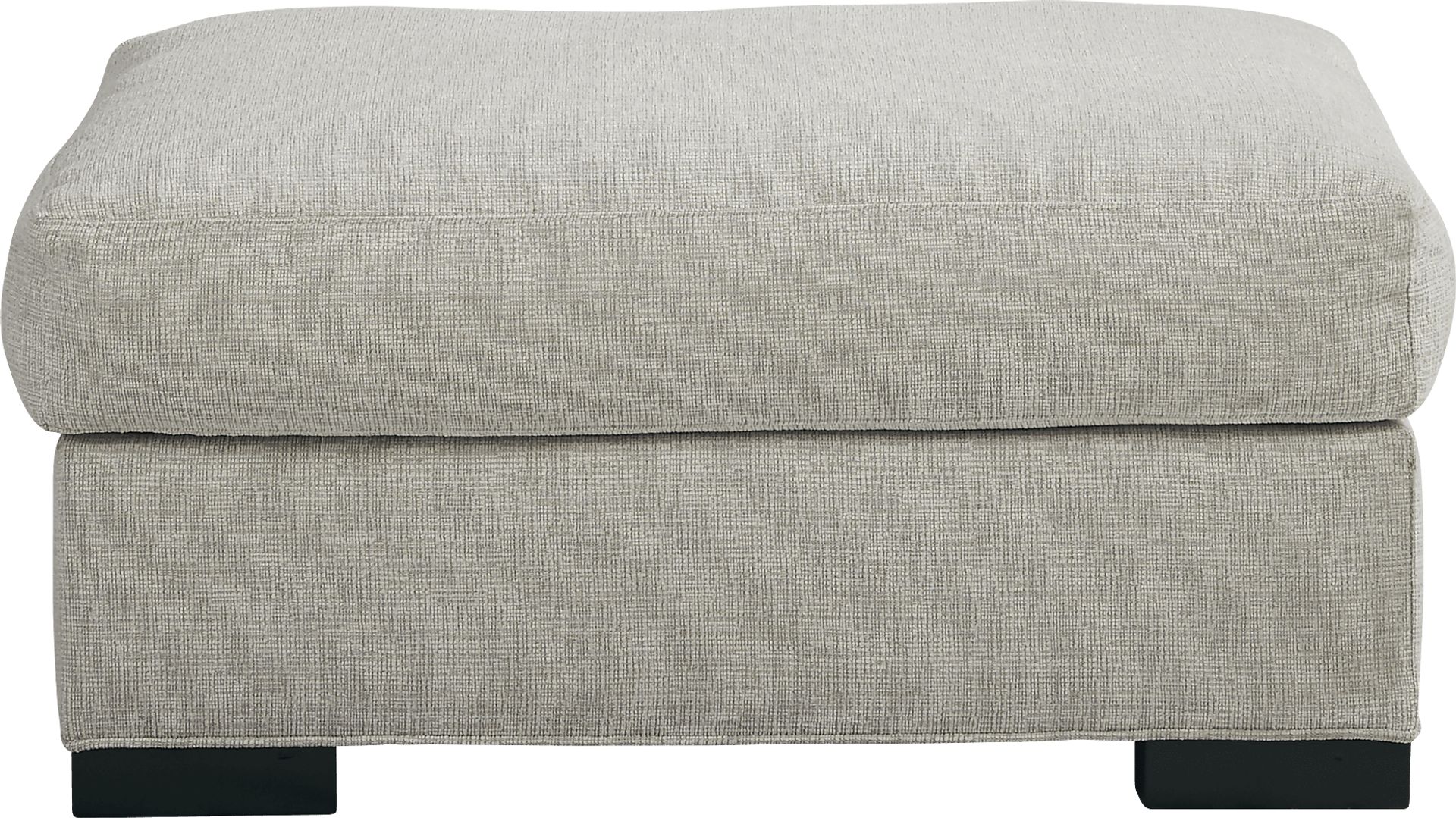 Bedford Park Ivory Ottoman - Image 2