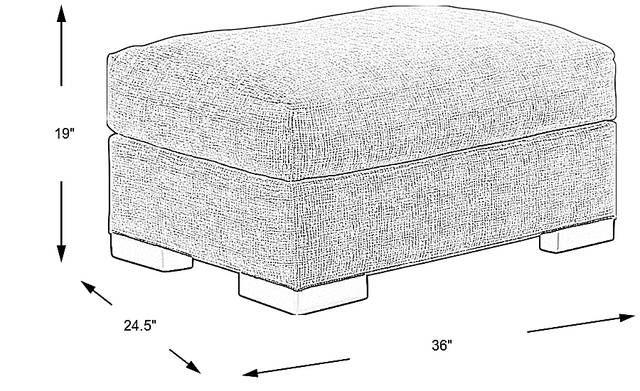 Dimension Image. Please refer to the Dimension Tab on this page for dimension details.