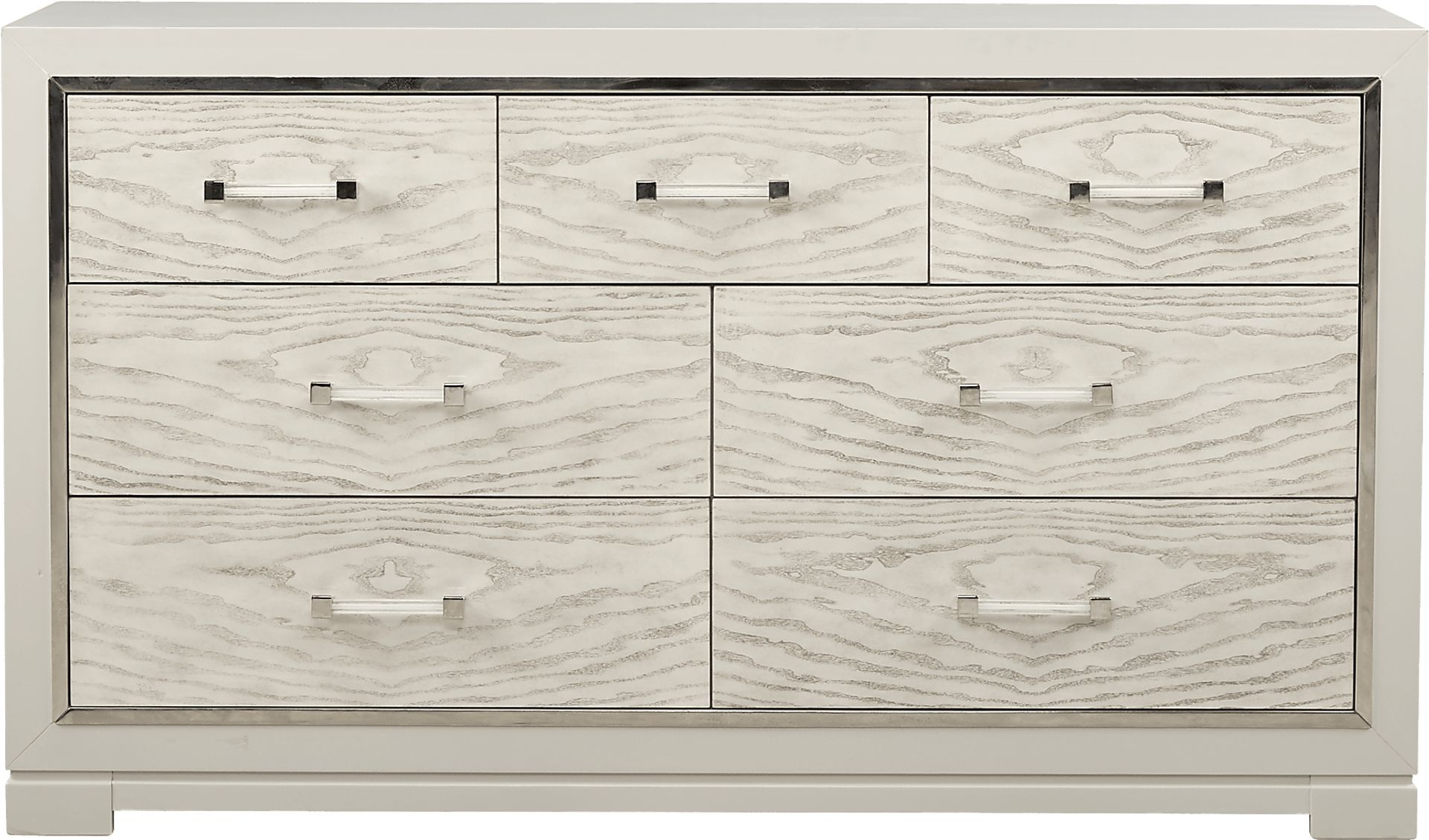 Cindy Crawford Home Bel Air Ivory 5 Pc King Panel Bedroom - Image 4