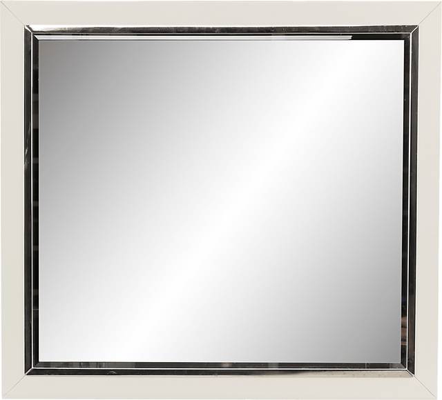 Bel Air Ivory Mirror - Thumbnail - Image 1