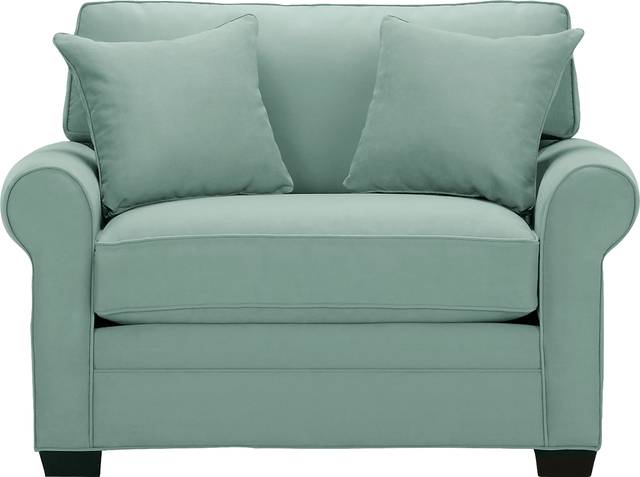 Cindy Crawford Home Bellingham Basil Microfiber 2 Pc Living Room - Thumbnail - Image 7