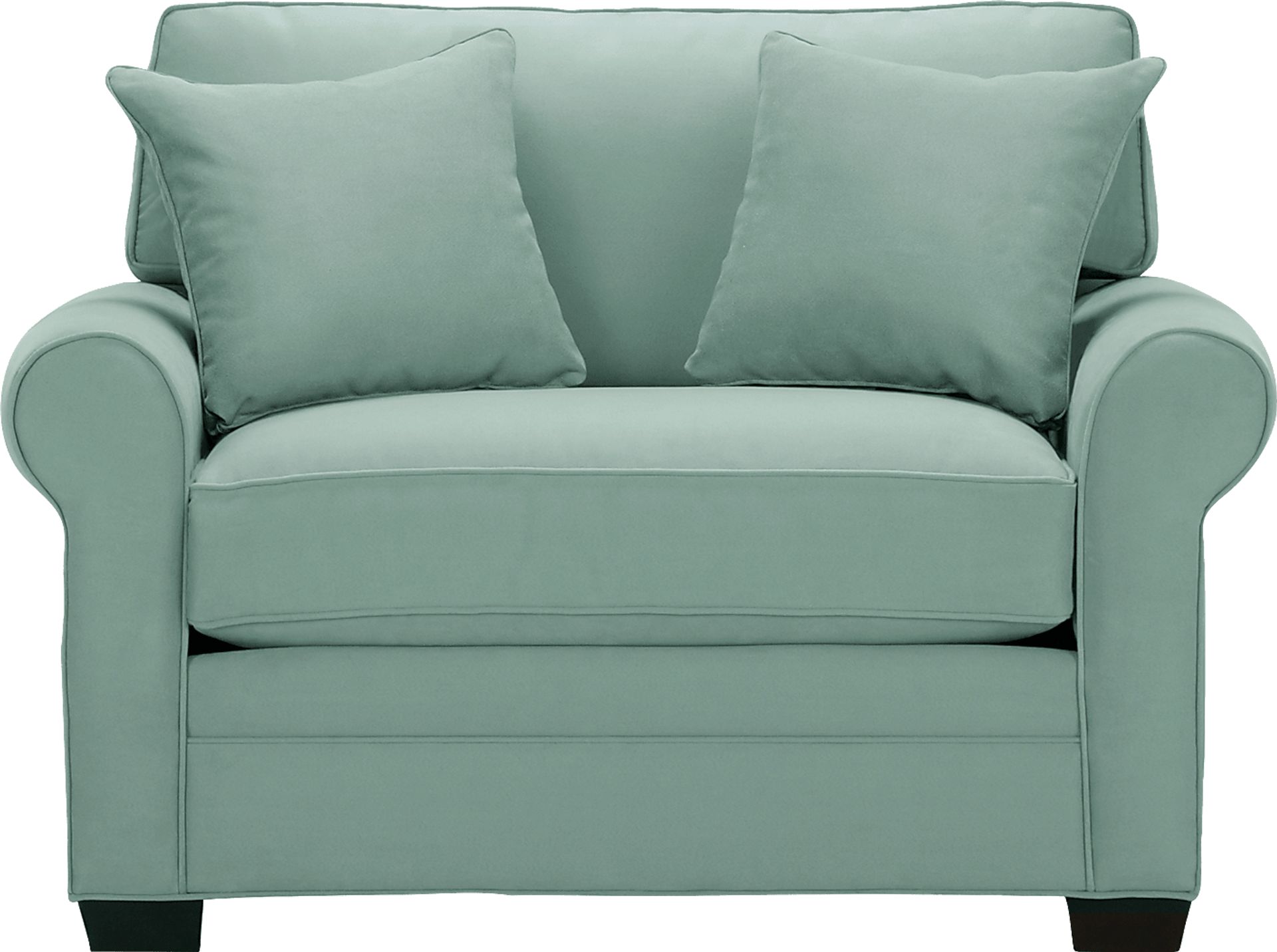 Cindy Crawford Home Bellingham Basil Microfiber 2 Pc Living Room - Image 7