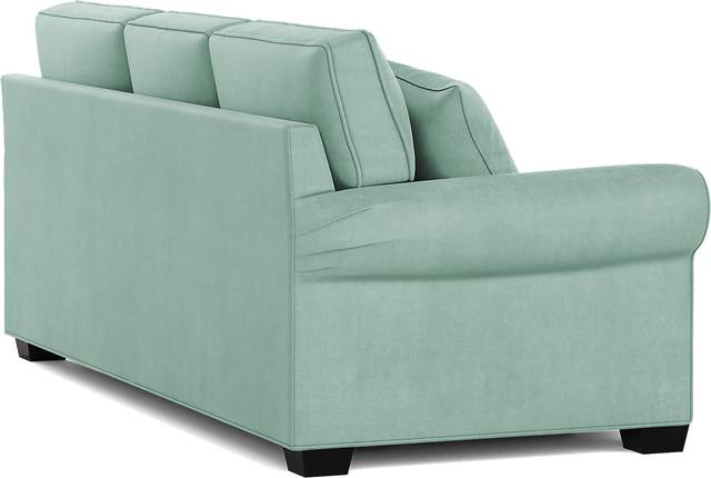 Cindy Crawford Home Bellingham Basil Microfiber Sofa - Thumbnail - Image 3