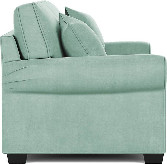 Cindy Crawford Home Bellingham Basil Microfiber Sofa - Thumbnail - Image 4