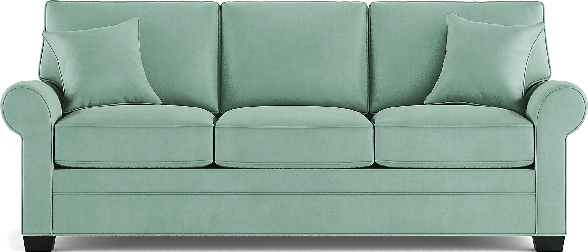 Cindy Crawford Home Bellingham Basil Microfiber 2 Pc Living Room - Image 2