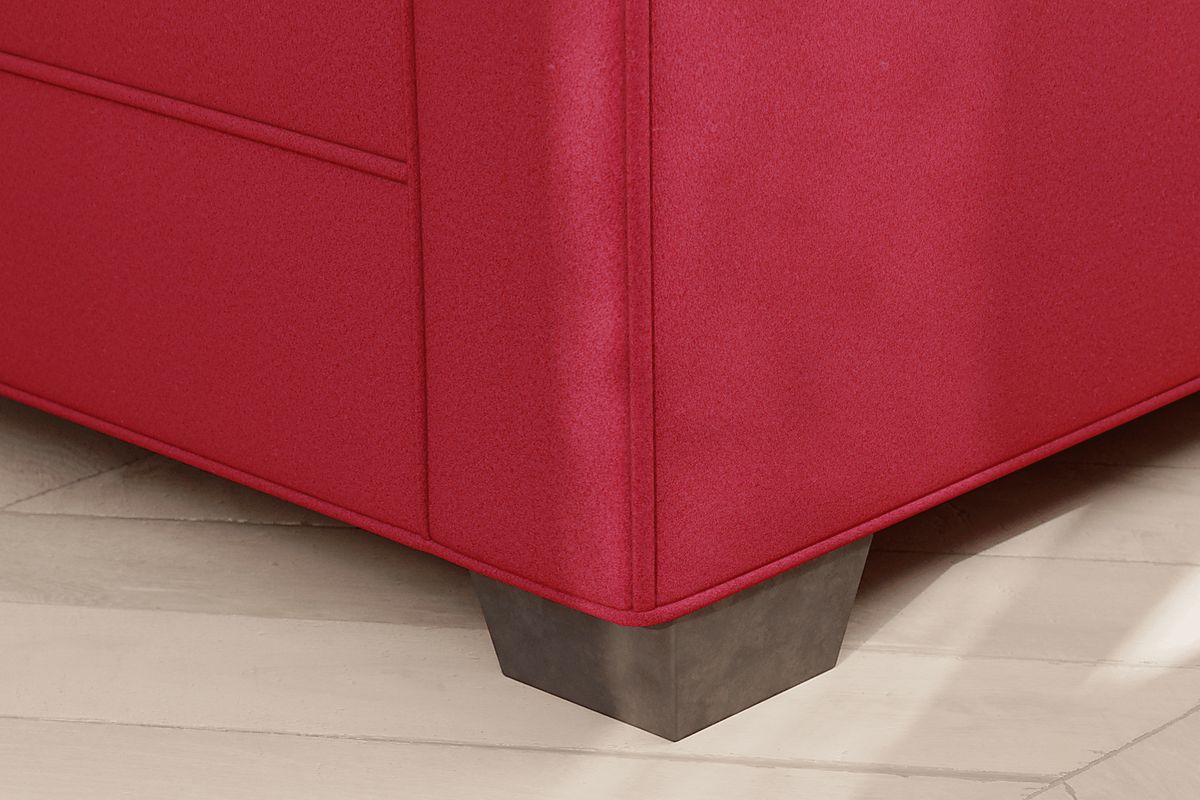 Cindy Crawford Bellingham Cardinal Red Microfiber Chair | Rooms to Go