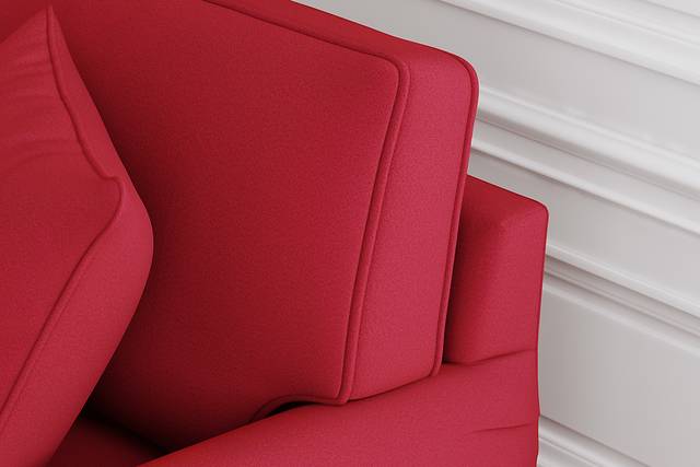 Cindy Crawford Home Bellingham Cardinal Microfiber 2 Pc Living Room - Thumbnail - Image 9