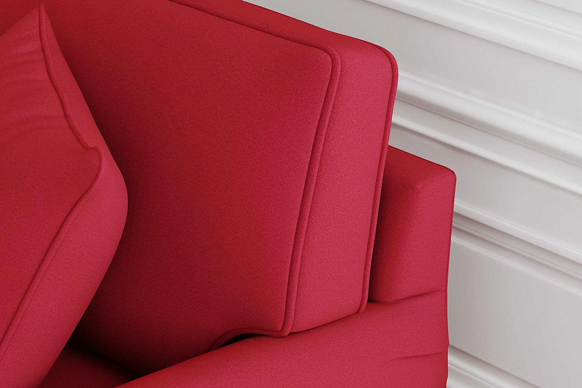 Cindy Crawford Home Bellingham Cardinal Microfiber 5 Pc Living Room - Image 9