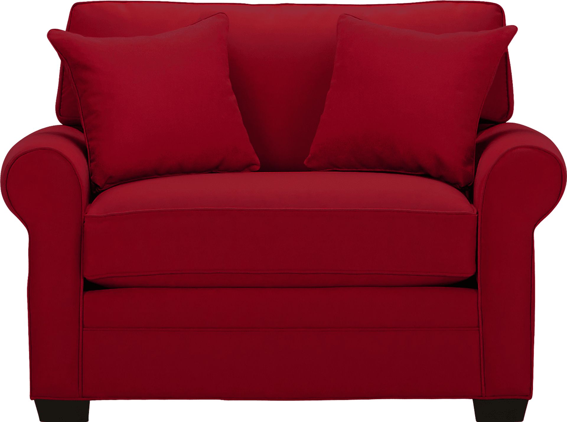 Cindy Crawford Home Bellingham Cardinal Microfiber 5 Pc Living Room - Image 5