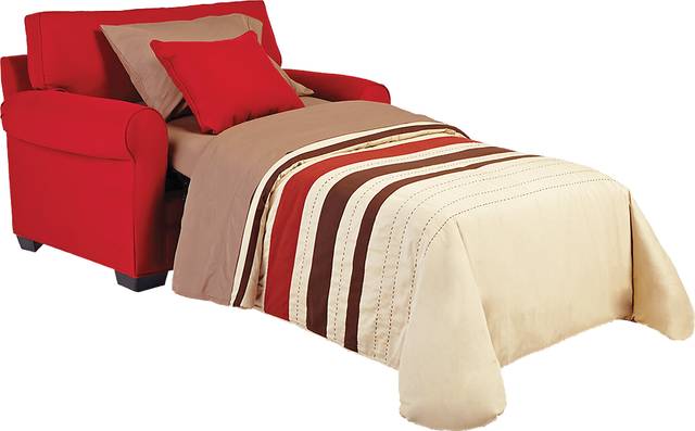 Bellingham Cardinal Microfiber Gel Foam Sleeper Chair - Thumbnail - Image 2
