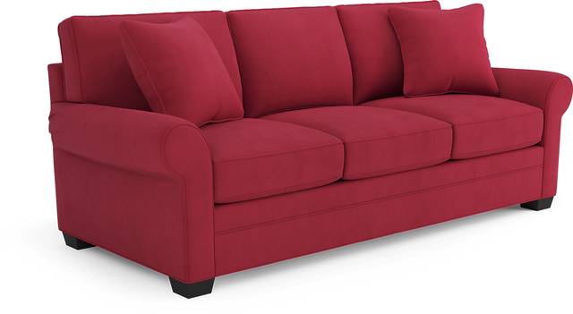 Bellingham Cardinal Microfiber 7 Pc Living Room with Gel Foam Sleeper Sofa - Thumbnail - Image 3