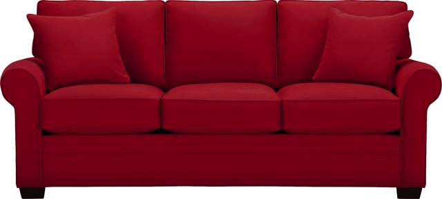 Bellingham Cardinal Microfiber 7 Pc Living Room with Gel Foam Sleeper Sofa - Thumbnail - Image 2