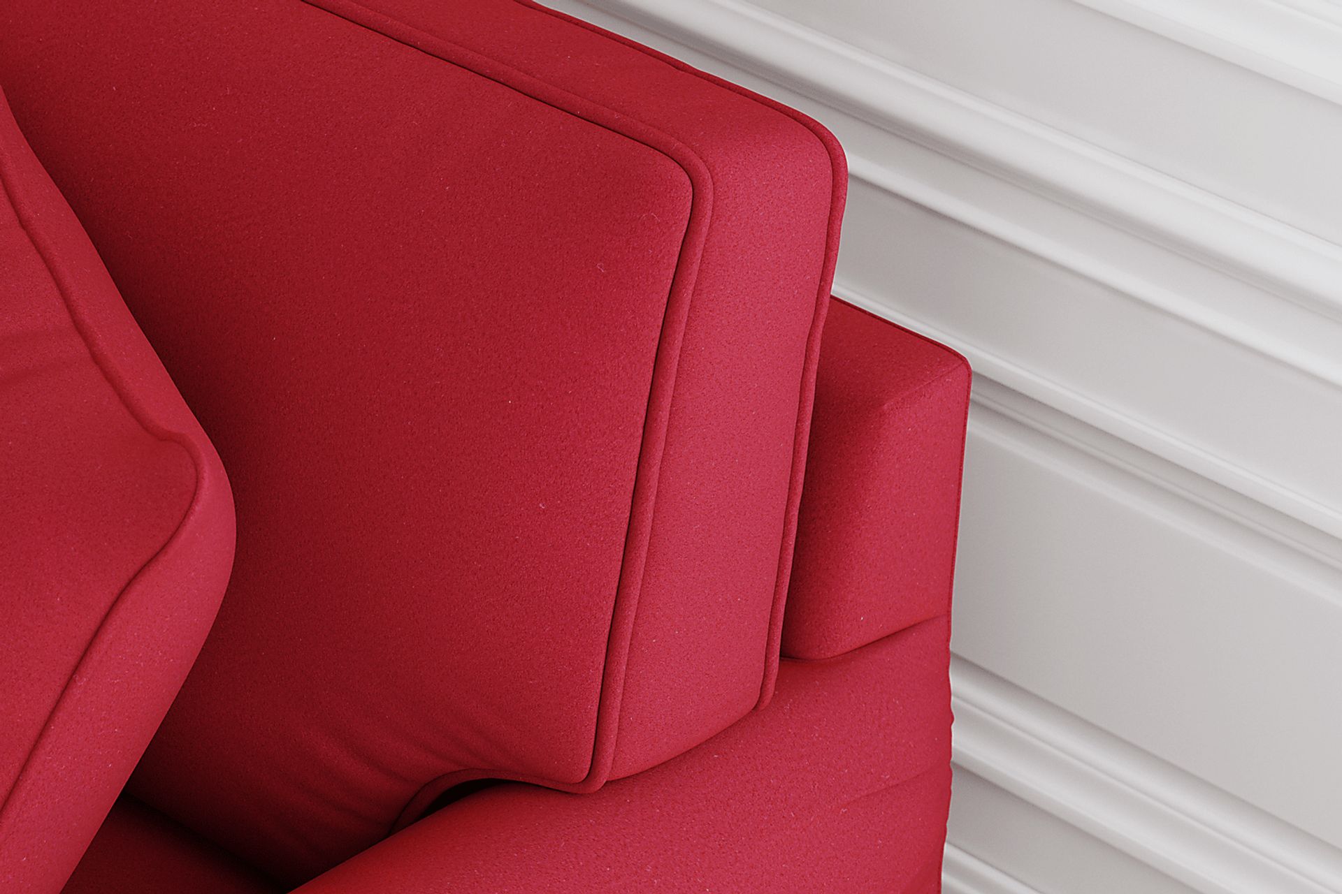 Bellingham Cardinal Microfiber Sleeper Loveseat - Image 6