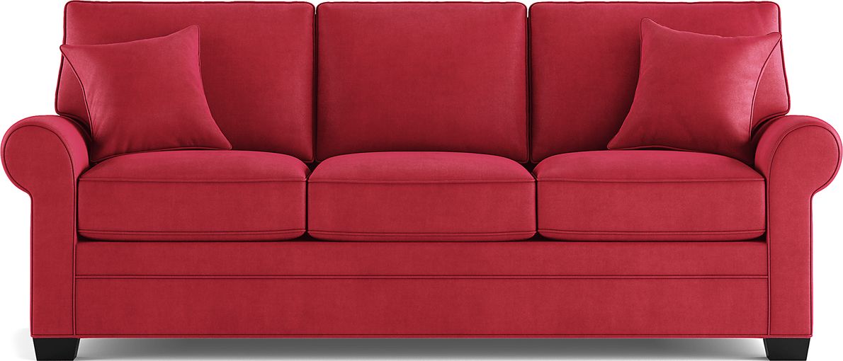 Rooms To Go - Red sofa? Yes please!