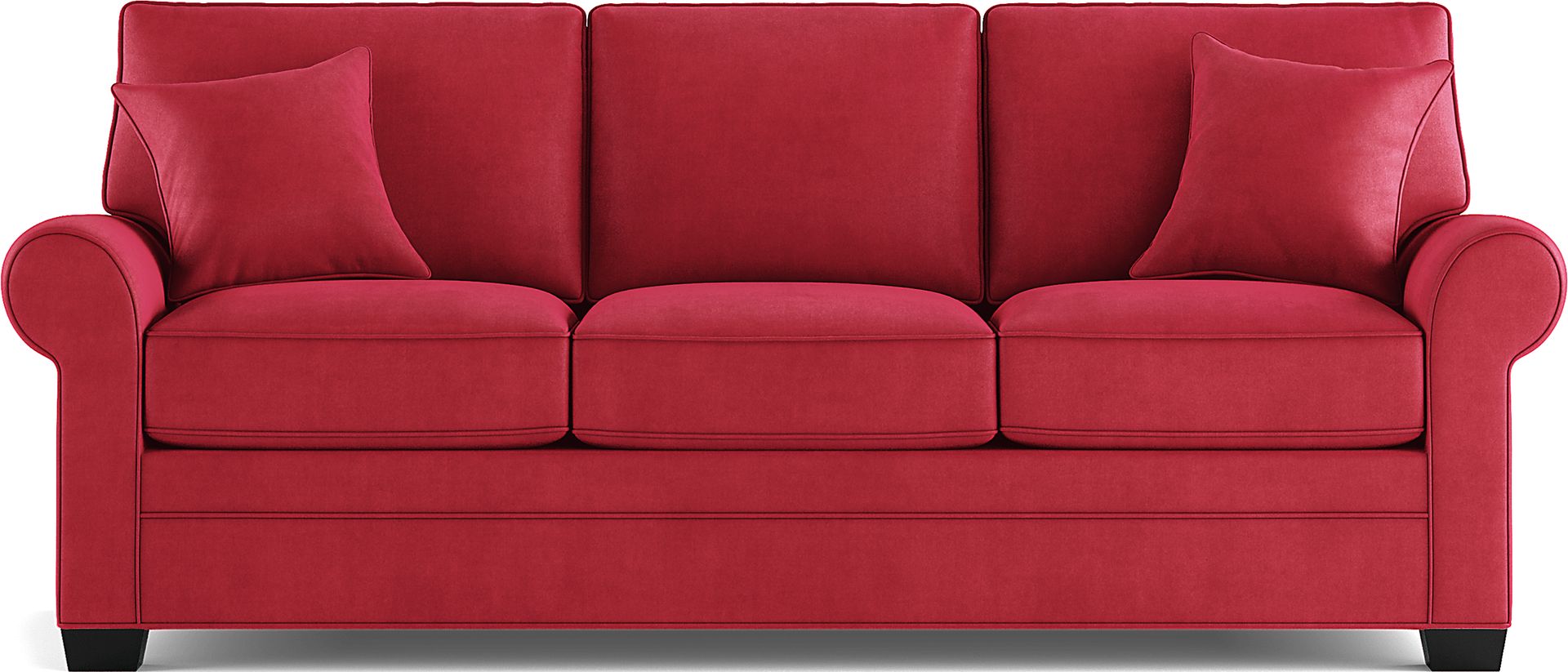 Cindy Crawford Home Bellingham Cardinal Microfiber 5 Pc Living Room - Image 2