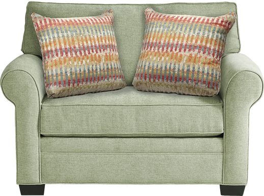 Bellingham Celadon Textured Chenille Chair