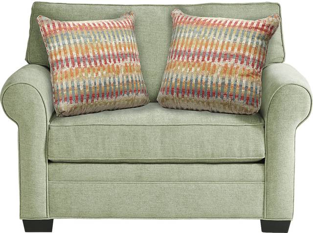 Bellingham Celadon Textured Chenille Gel Foam Sleeper Chair - Thumbnail - Image 1