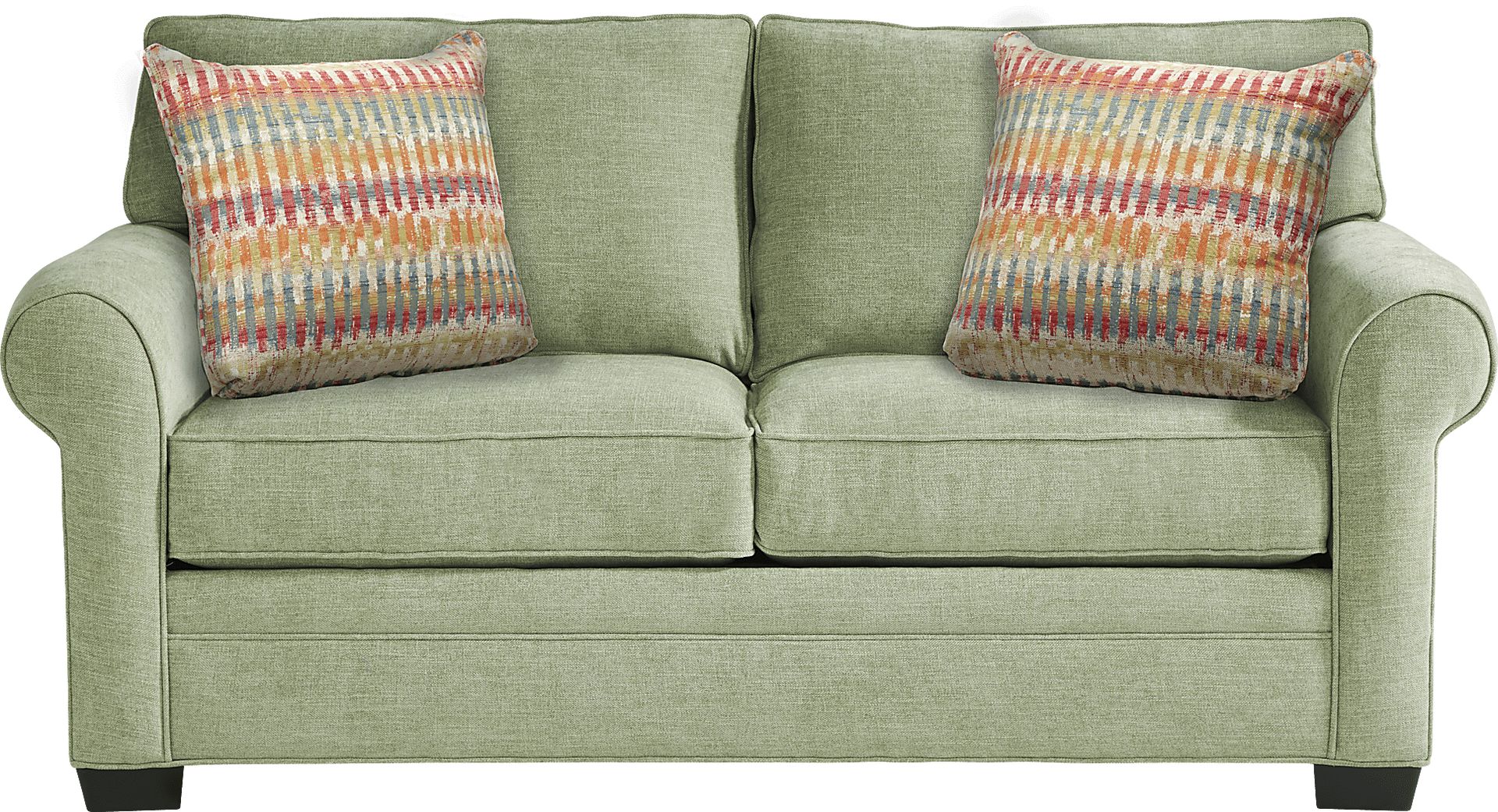 Bellingham Celadon Textured Chenille Loveseat - Image 1
