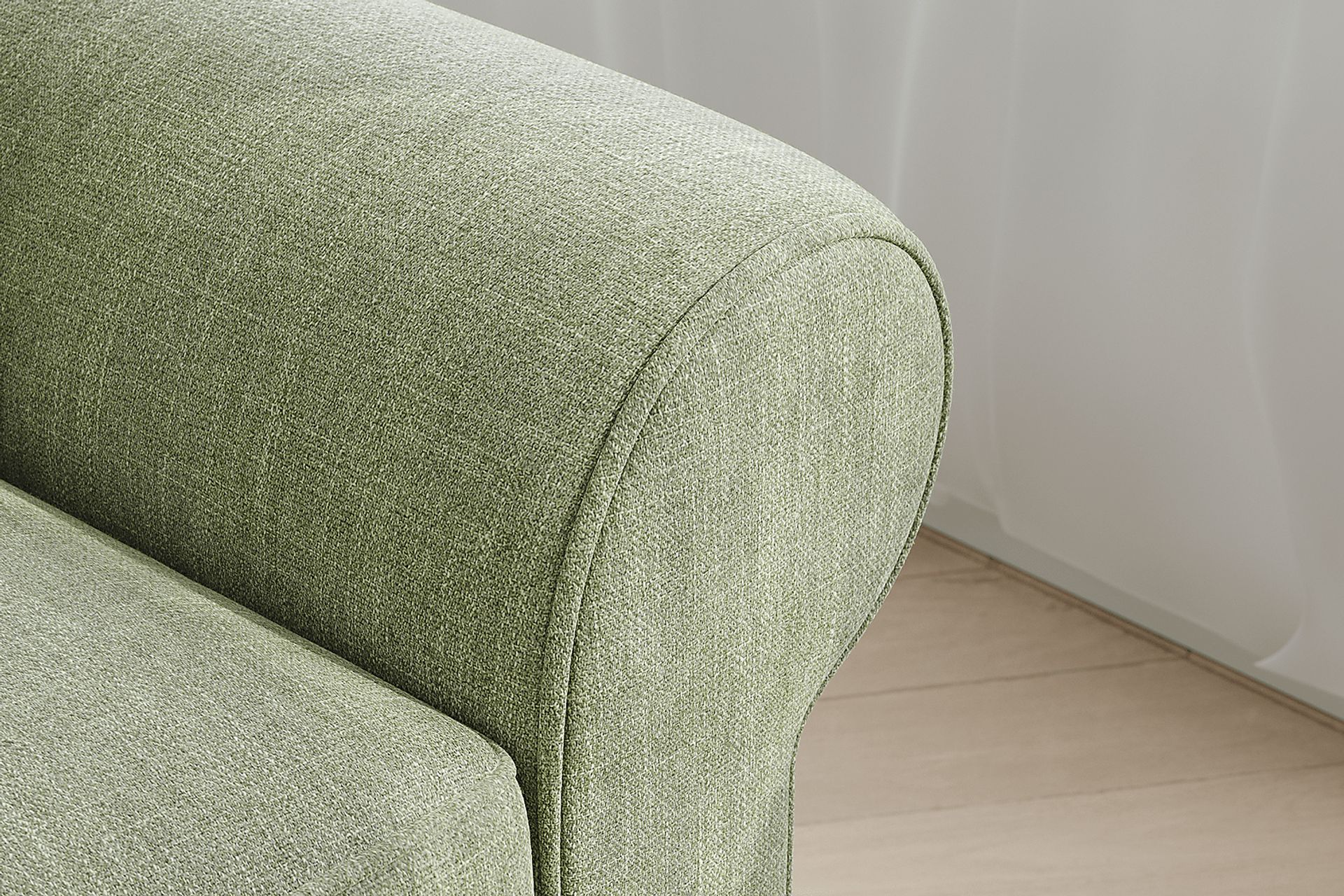Bellingham Celadon Textured Chenille Sofa - Image 6