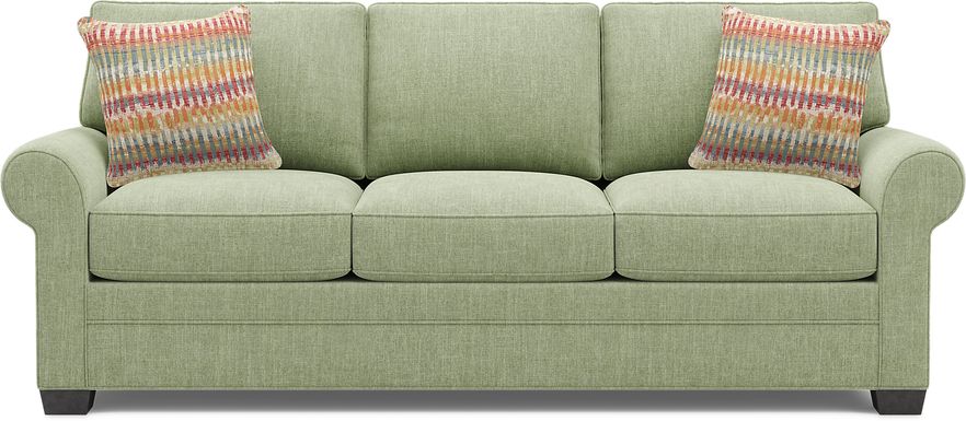 Bellingham Celadon Textured Chenille Sofa