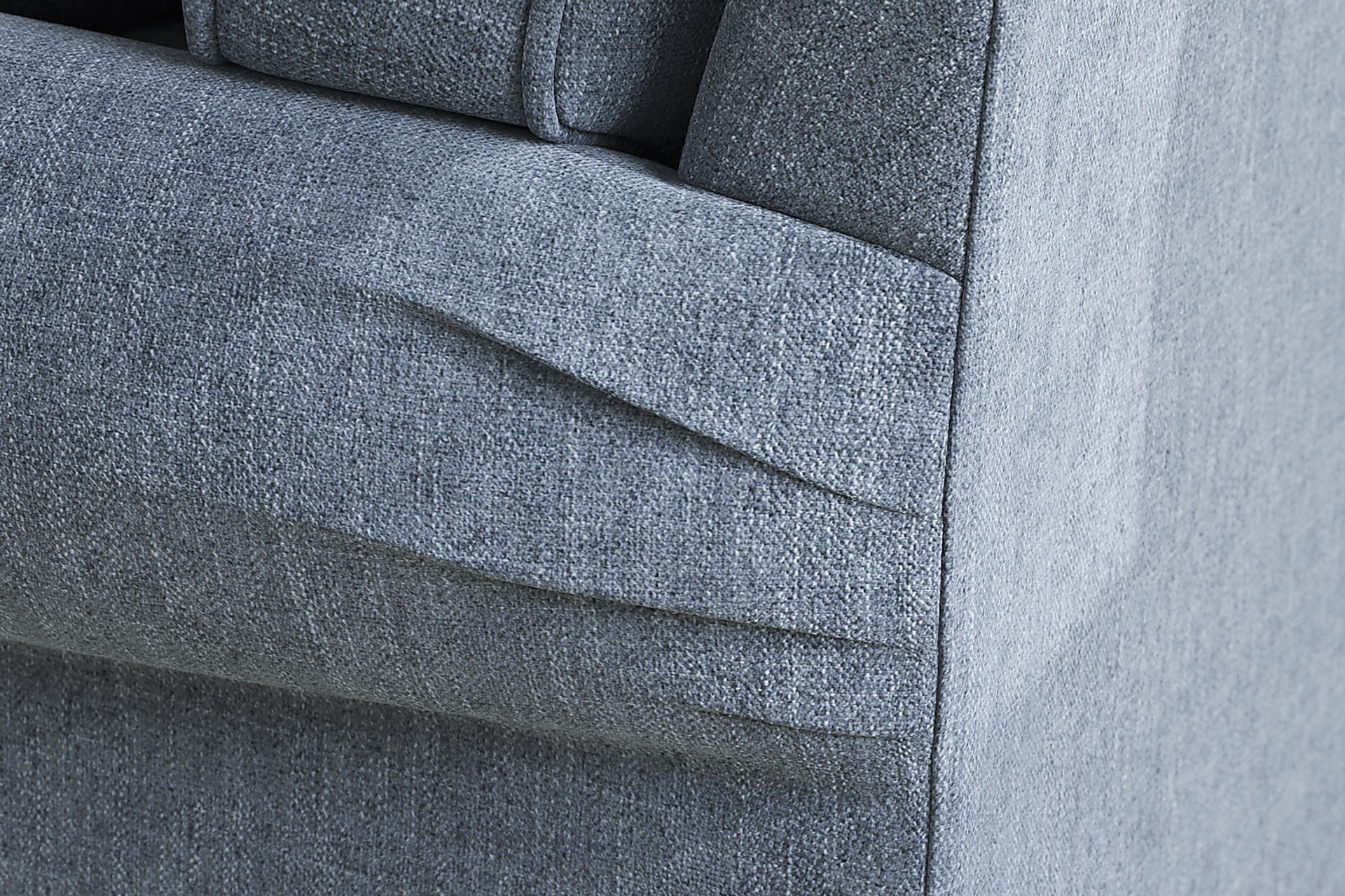 Bellingham Chambray Textured Chenille Sleeper Chair - Image 4